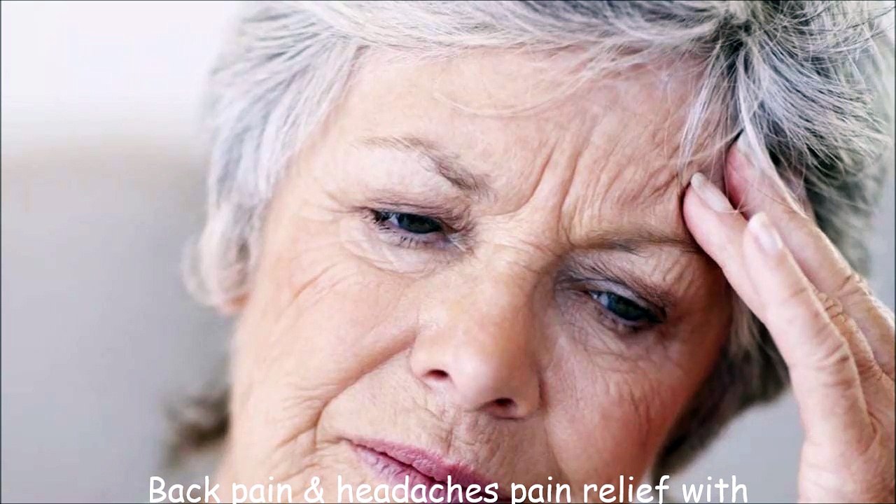 Back pain & headaches pain relief with binaural tone, noise and sounds