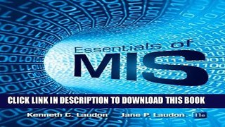 New Book Essentials of MIS (11th Edition)