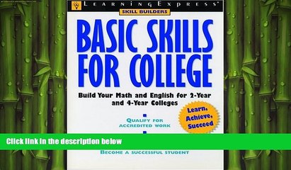 READ book  Basic Skills for College  FREE BOOOK ONLINE