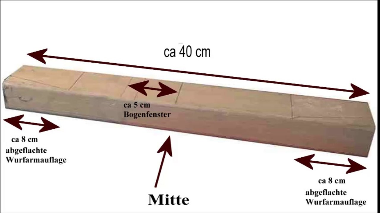Bauanleitung recurvebogen aus skier