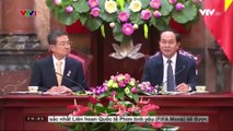 Chủ tịch nước Trần Đại Quang tiếp Chủ tịch liên đoàn kinh tế vùng Kansai