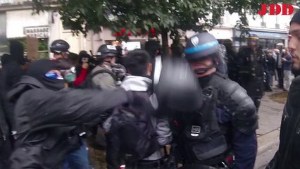 Violence pendant la manif contre la loi travail.