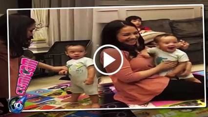 Gigi Ajarin Rafathar Berjalan - Cumicam 16 September 2016