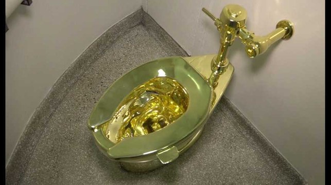 Le musée Guggenheim met des toilettes en or à disposition de ses visiteurs