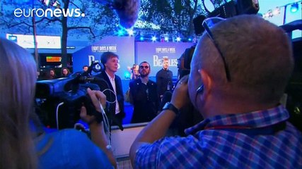 Paul McCartney y Ringo Starr comparten recuerdos en el estreno mundial de 'Eight days a week'