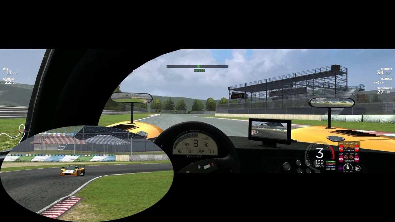 Automobilista Ultima GTR - Practice at Autopolis