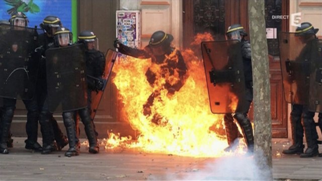 Zap Actu du 16 septembre 2016 - Loi Travail : un CRS touché par un cocktail Molotov à Paris !