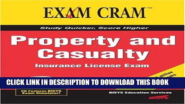 [PDF] Property and Casualty Insurance License Exam Cram Full Colection