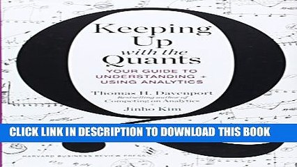 [PDF] Keeping Up with the Quants: Your Guide to Understanding and Using Analytics Full Colection