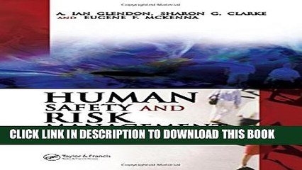 [PDF] Human Safety and Risk Management, Second Edition Popular Colection