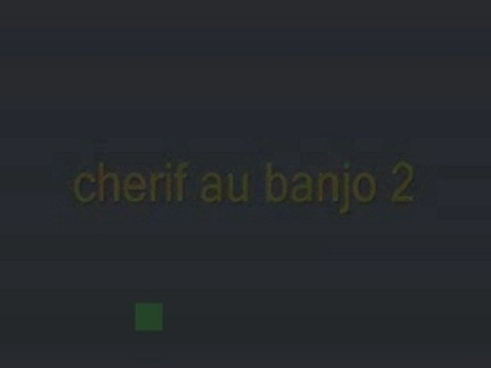 Cherif au banjo 2
