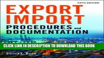 [PDF] Export/Import Procedures and Documentation Full Colection
