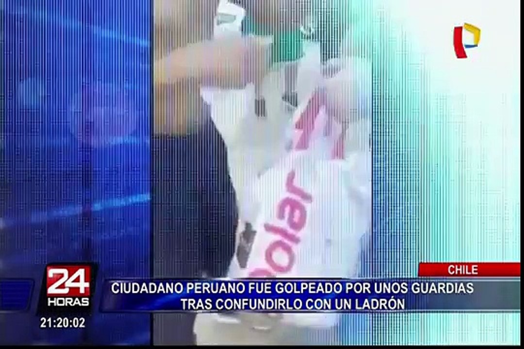 Chile: confunden a peruano con ladrón y lo golpean brutalmente