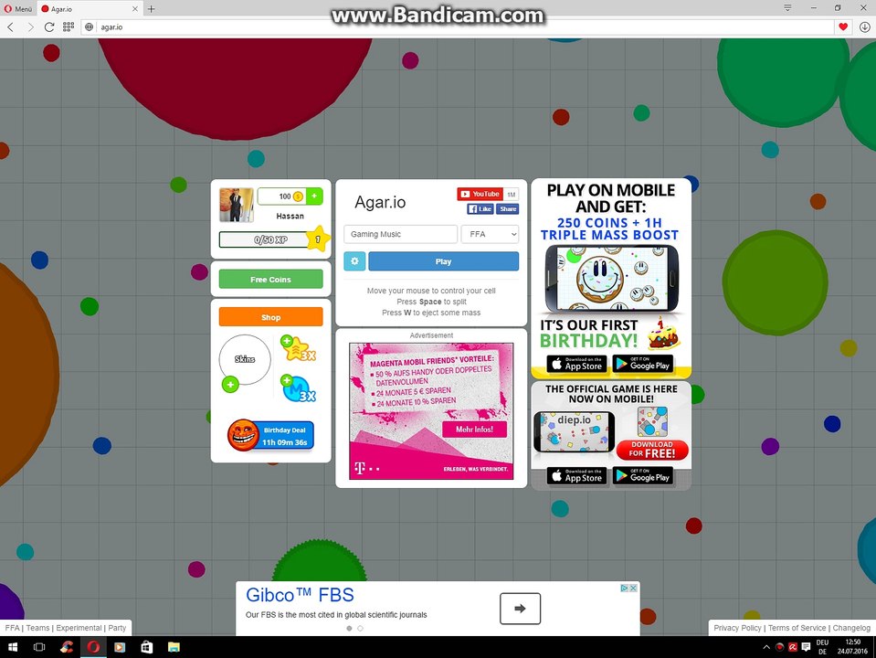 Lets Play Agar.io / 01