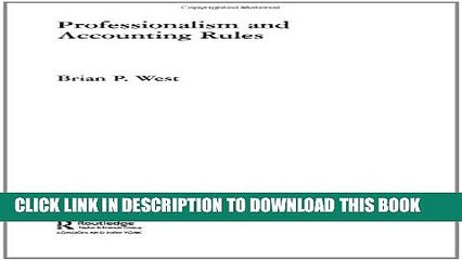 [PDF] Professionalism and Accounting Rules Full Online