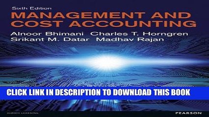 [PDF] Management and Cost Accounting (6th Edition) Full Colection