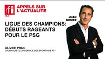 Ligue des Champions : débuts rageants pour le PSG