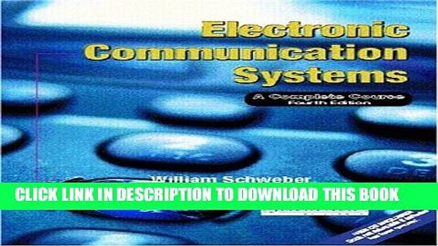 [PDF] Electronic Communication Systems: A Complete Course Full Colection