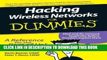 [PDF] Hacking Wireless Networks For Dummies Popular Collection