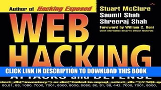 [PDF] Web Hacking: Attacks and Defense Full Collection