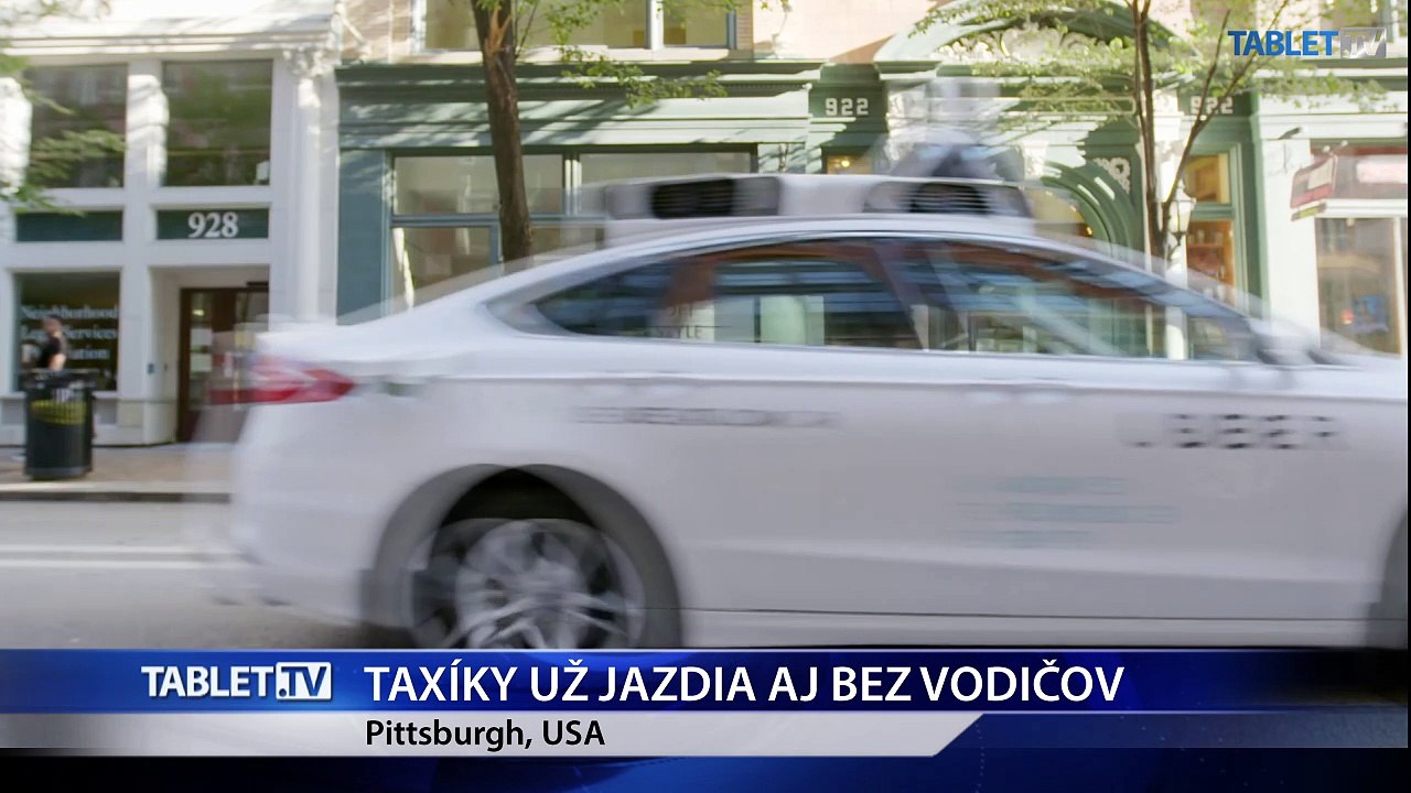 Taxíky UBER už jazdia aj bez vodičov