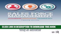 [PDF] Sales Force Management: Leadership, Innovation, Technology Popular Colection