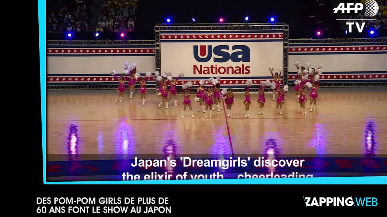 Des pom-pom girls de plus de 60 ans font le show au Japon (vidéo)