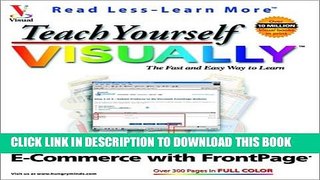 [PDF] Teach Yourself VISUALLY E-Commerce with FrontPage Popular Colection