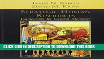 [PDF] Strategic Human Resources: Frameworks for General Managers Full Online