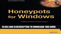 [PDF] Honeypots for Windows (Books for Professionals by Professionals) Popular Collection