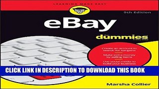 Collection Book eBay For Dummies