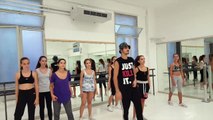 Lezione di Hip Hop allo Stage Centro Danza di Palermo, maestro Giovanni Geraci