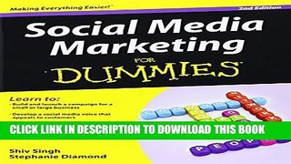 [New] Social Media Marketing For Dummies Exclusive Full Ebook
