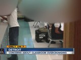 Shocking overcrowding in Detroit schools