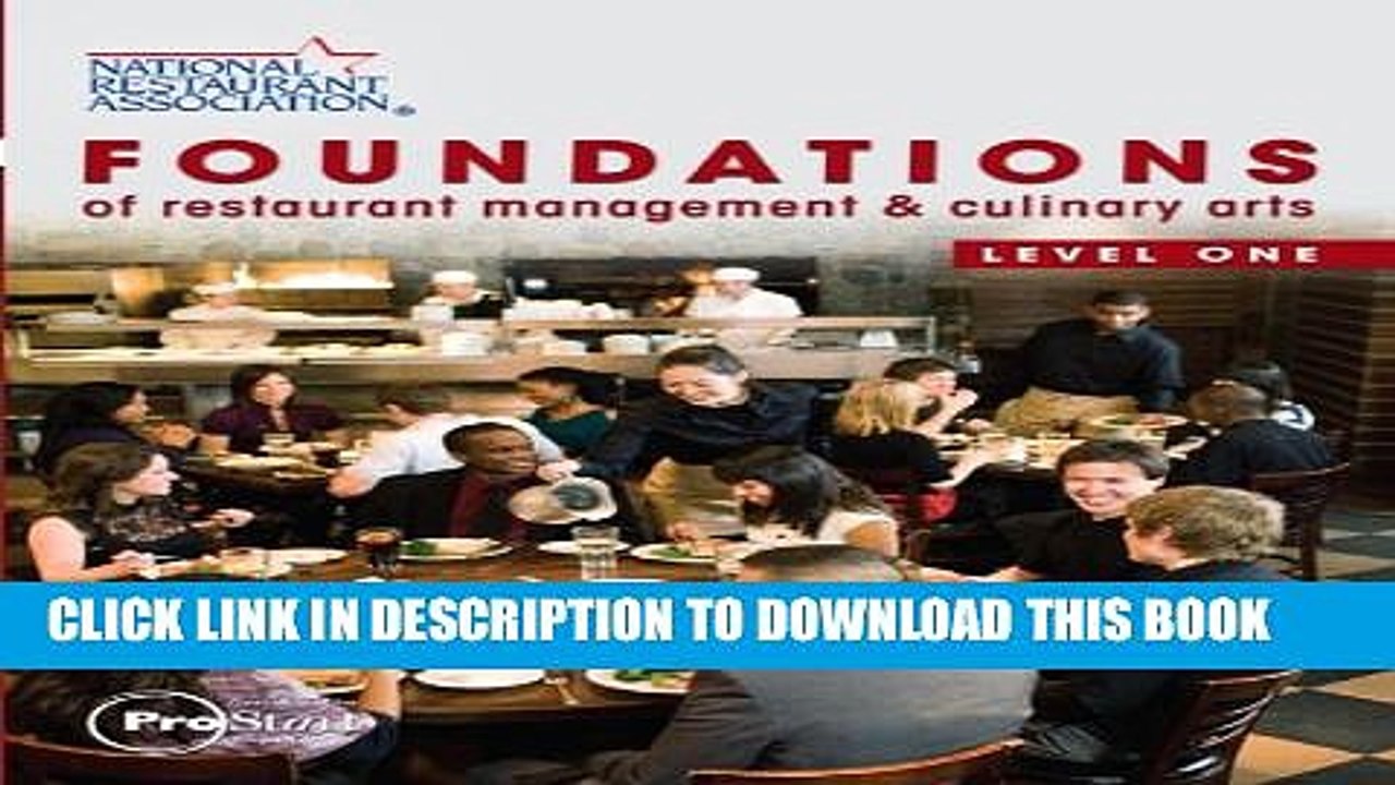 [PDF] Foundations of Restaurant Management   Culinary Arts: Level 1 Popular Online