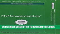 New Book MyManagementLab with Pearson eText -- Access Card -- for Organizational Behavior