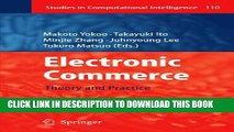 [PDF] Electronic Commerce: Theory and Practice (Studies in Computational Intelligence) Popular