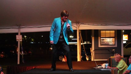Marshall Matthews sings 'Burning Love' Elvis Week 2016