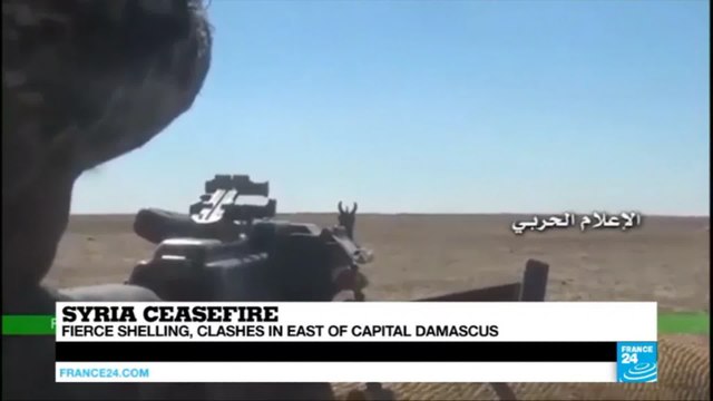 Syria: Fierce shelling and clashes in East of capital Damascus