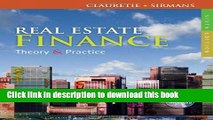[PDF] Real Estate Finance: Theory   Practice Popular Online