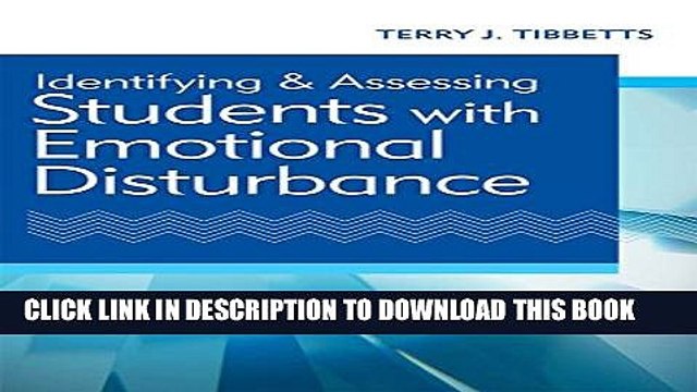 [PDF] Identifying and Assessing Students with Emotional Disturbance Popular Collection