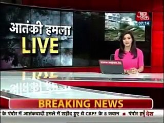 See How Kashmir Mujahideen Attacks On Indian Army Bus - Video Viral On Internet