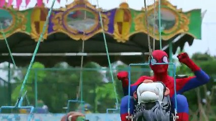 #Spiderman and Frozen Elsa POLICE Prank w-_Anna, Batman vs Joker Pank! Funny Superheroes in Real Life