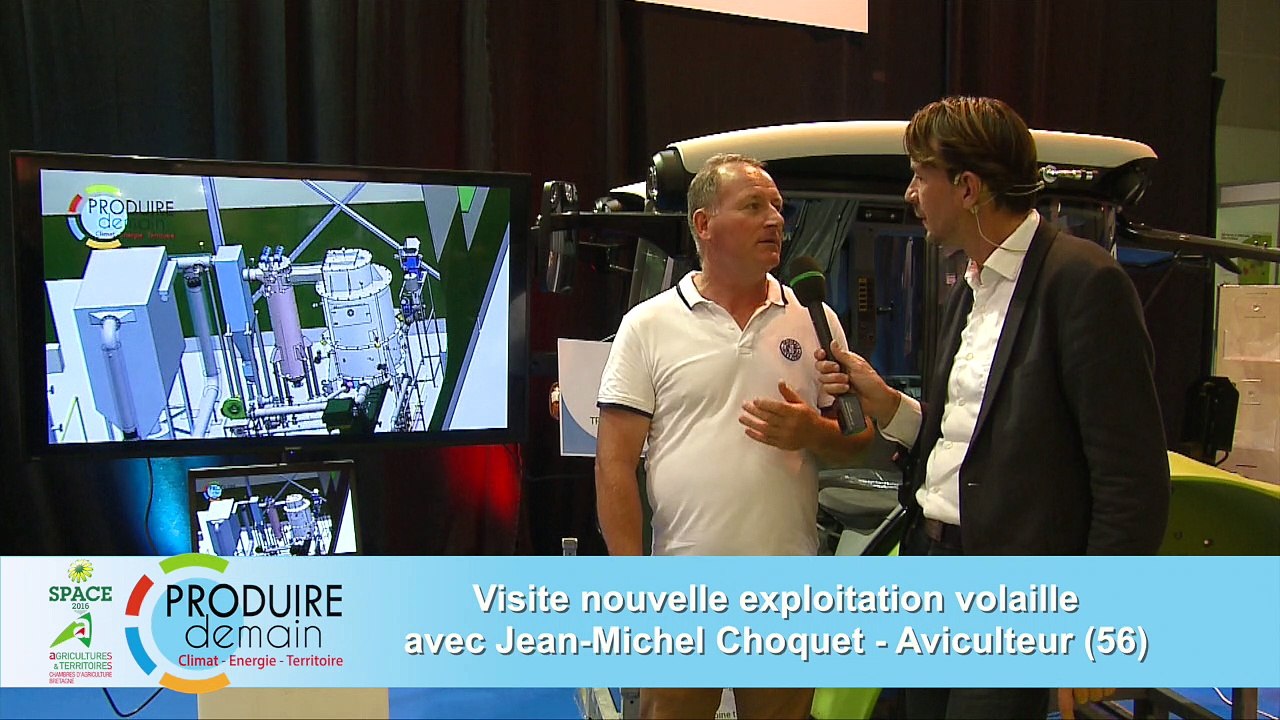 Visite guidée en images de l'exploitation de JM Choquet, aviculteur dans le 56