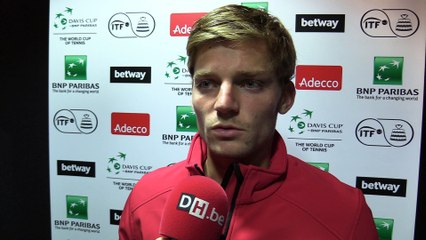 David Goffin: "Rien de mal fait même avec un point"