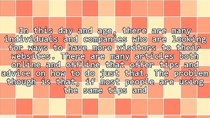 7 Traffic Sources Overlooked By Many Internet Marketers