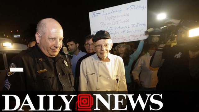 90-Year-Old Florida Man Arrested Again For 'Feeding The Homeless'