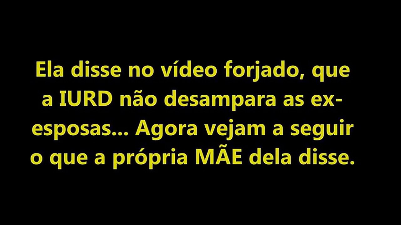 Desmascarando a farsa do vídeo da minha ex-esposa. (PARTE 2)