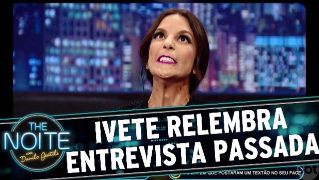 `Eu sei o que você disse no Programa Passado` com Ivete Sangalo