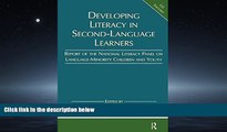 Popular Book Developing Literacy in Second-Language Learners: Report of the National Literacy